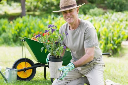 Selecting plants for a Leyton flower bed design